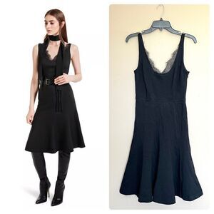 Altuzarra x Target Fit & Flare Lace Neckline Dress